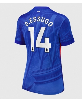 Chelsea Dario Essugo #14 Maglia Gara Casa Repliche 2025-26 Donna Maniche Corte